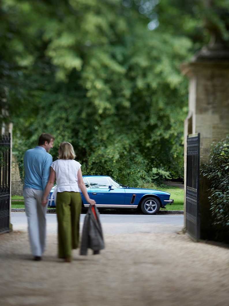 These images were shot to convey the sense of fun, freedom and adventure associated with classic car hire.